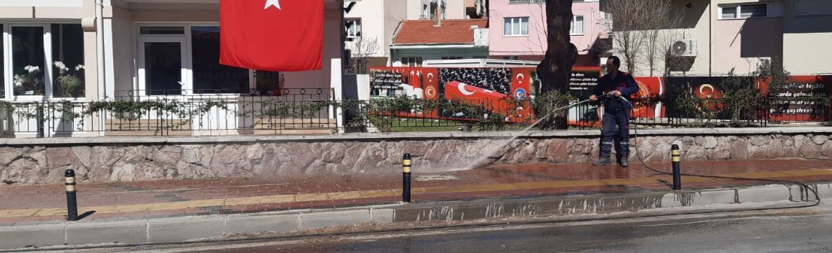 Kent Genelinde Temizlik Çalışmaları Yürütülüyor