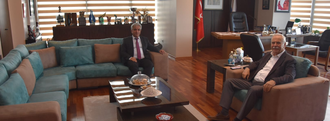 İl Telekom Müdürü Öztürk'ten Başkan Gökhan'a Ziyaret