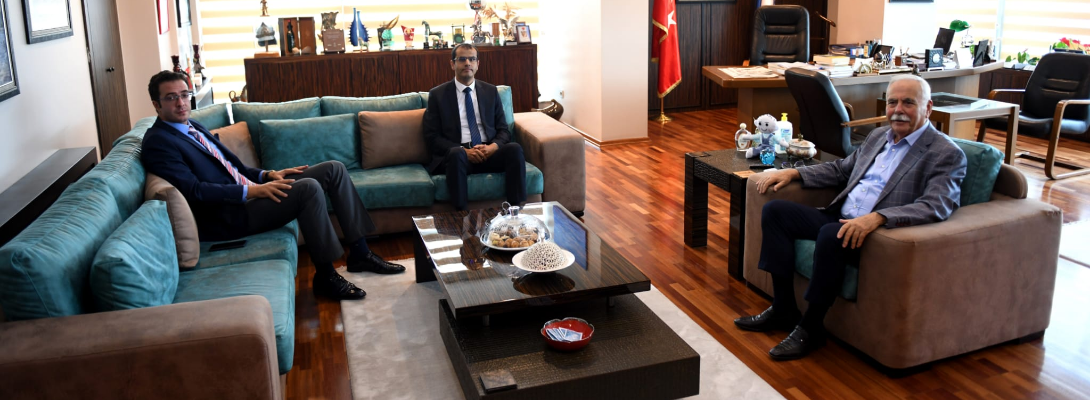 1. ve 2. İdari Mahkemesi Başkanlarından Başkan Gökhan'a Ziyaret