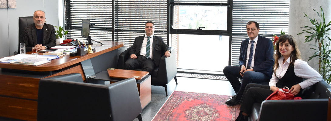 İl Kültür ve Turizm Müdürlüğü Heyetinden Başkan Yardımcısı Dehmen'e Ziyaret