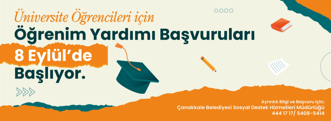 Üniversite Öğrencileri için Öğrenim Yardımı Başvuruları Başlıyor