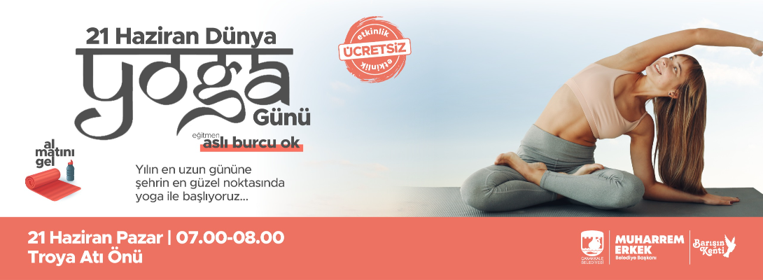 Yılın En Uzun Gününe Yoga ile Başlıyoruz...