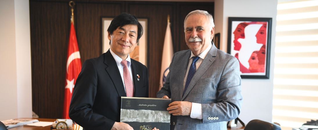 Japonya Büyükelçisi Miyajima'dan Başkan Gökhan'a Ziyaret…