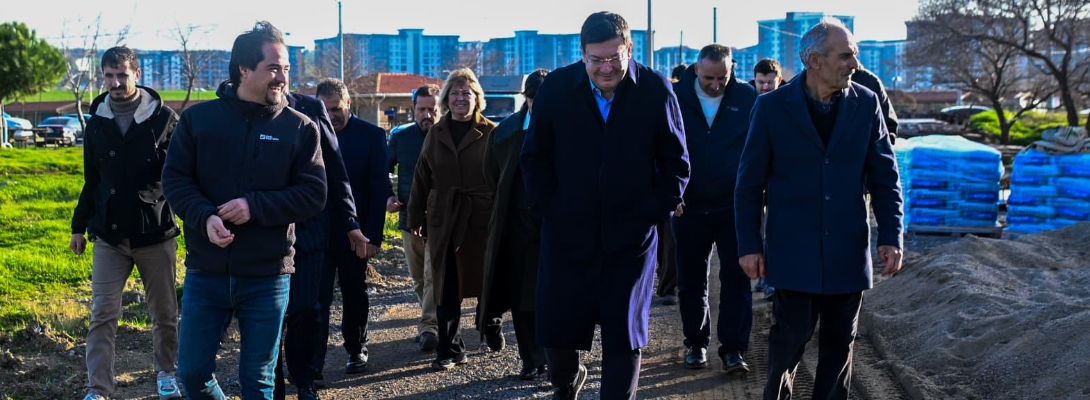 Başkan Erkek'ten Teknik İnceleme Gezisi