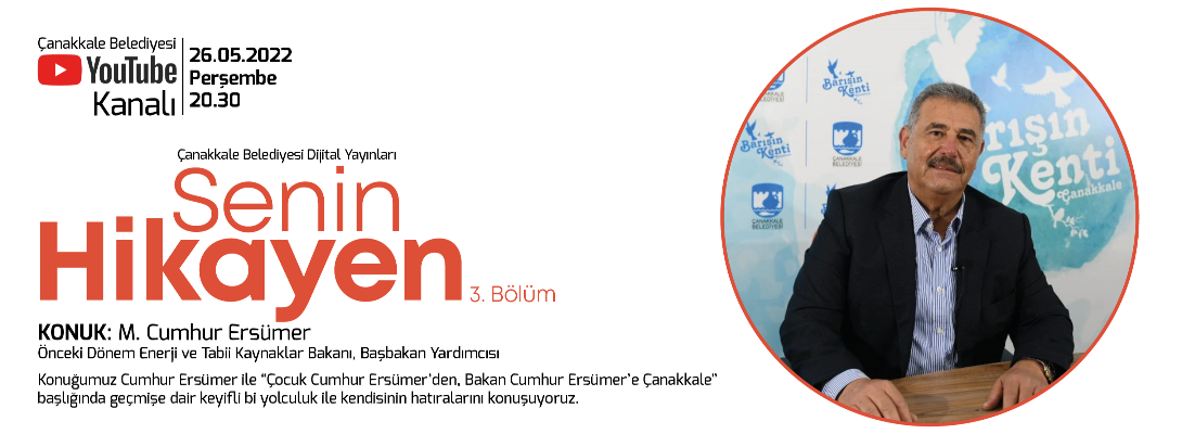 Ersümer Çanakkale Belediyesi YouTube Kanalına Konuk Oluyor