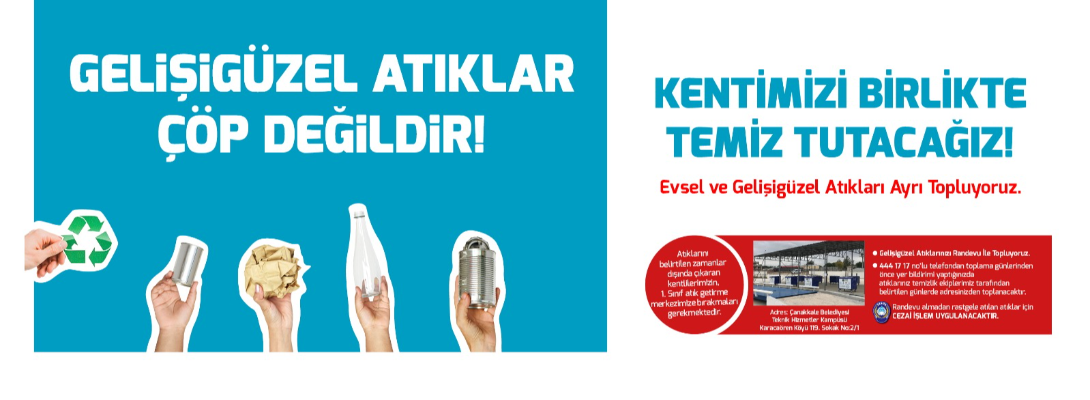 Gelişigüzel Atıklar Çöp Değildir!