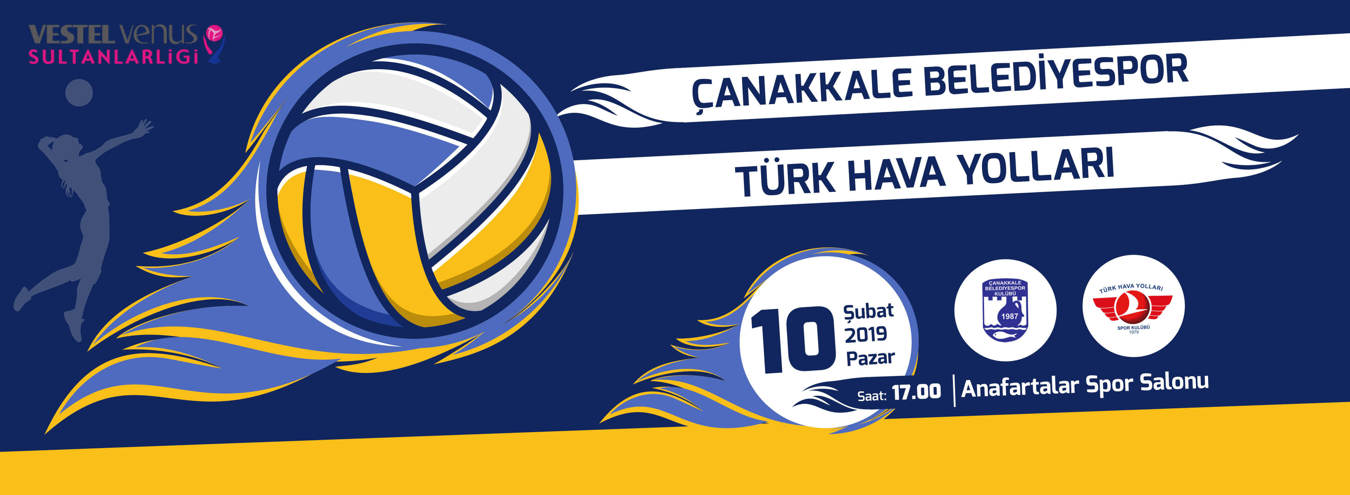 Çanakkale Belediyespor Türk Hava Yolları'nı Ağırlıyor…