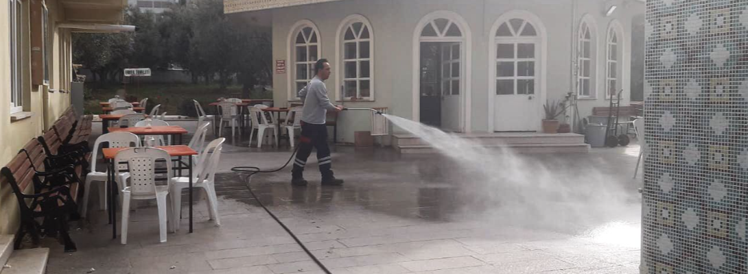 Ramazan Bayramı Öncesinde Camilerde Temizlik Çalışması Yürütüldü…