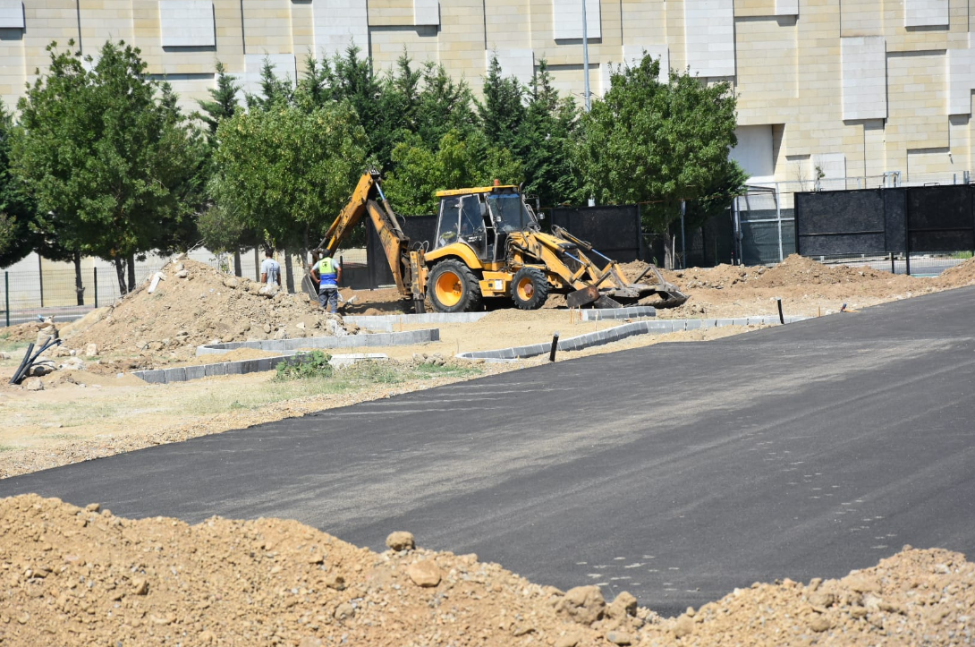 Prof. Dr. Halet Çambel Sağlıklı Yaşam Parkında Çalışmalar Hızla Devam Ediyor…