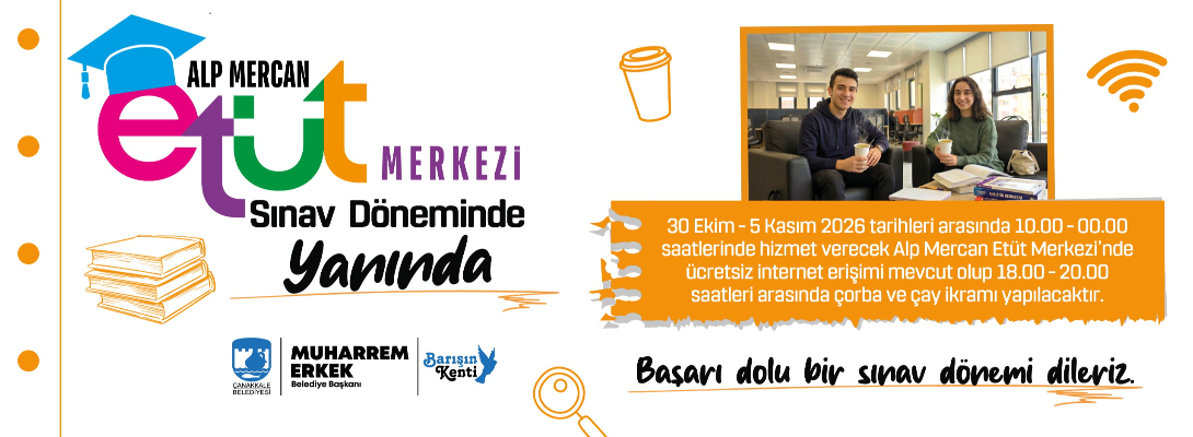 Alp Mercan Etüt Merkezi, Sınav Döneminde Öğrencilerin Hizmetinde