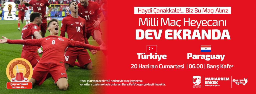 Dünya Kupası Heyecanı Dev Ekranda...