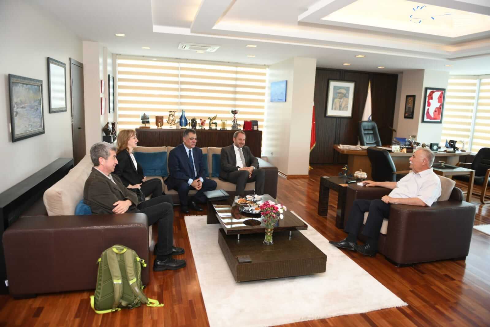 Kale Grubu Başkan Yardımcısı Okyay'dan Başkan Gökhan'a Ziyaret