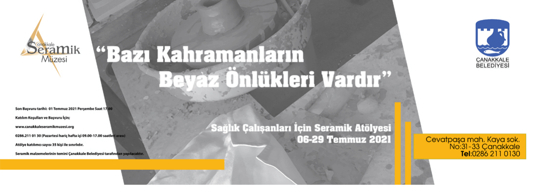 Sağlık Çalışanları İçin Seramik Atölyesi Düzenlenecek