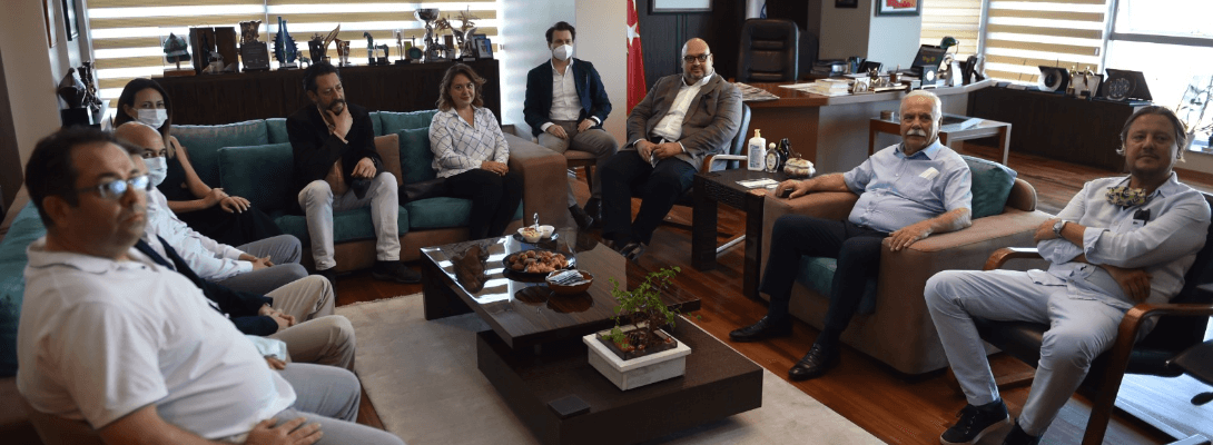 ÇASİAD Yönetiminden Başkan Gökhan'a Ziyaret