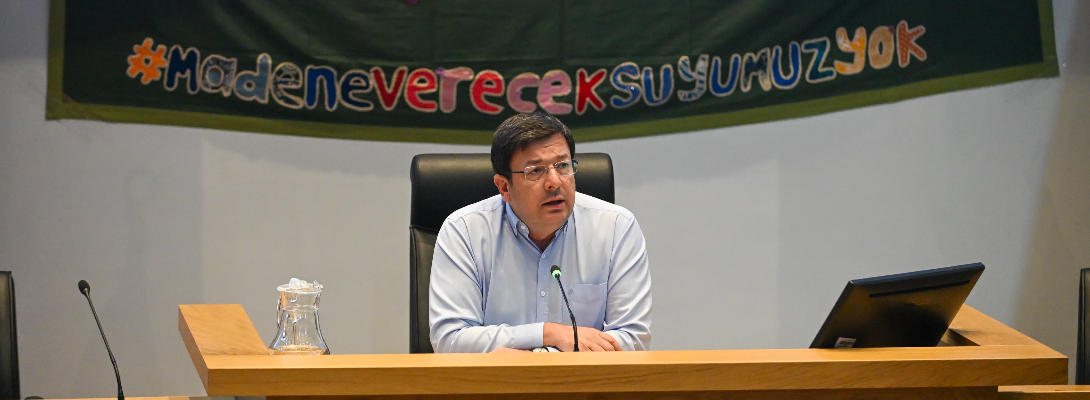 Belediye Başkanı Sayın Muharrem Erkek'in “Su ve Çevre” Konulu Basın Toplantısı…