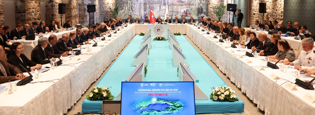 Başkan Erkek, Marmara Denizi Eylem Planı Koordinasyon Kurulu Toplantısı'ndaydı