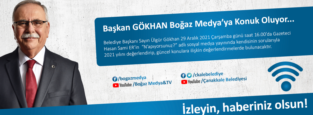 Başkan GÖKHAN Boğaz Medya'ya Konuk Oluyor