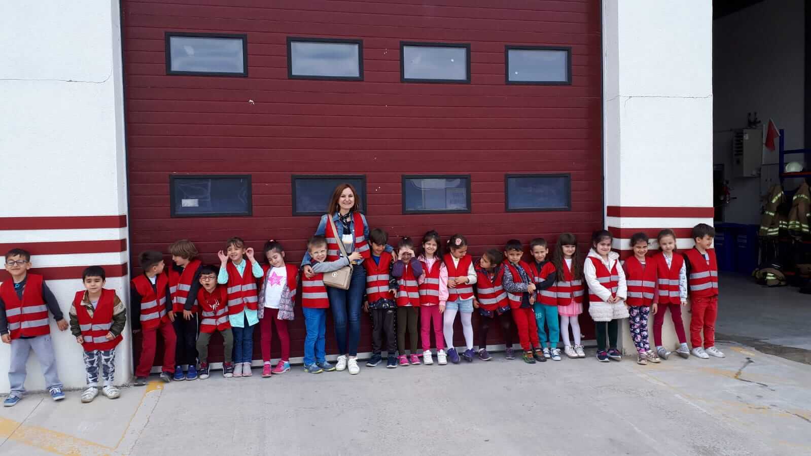 Atatürk Anaokulundan Çanakkale İtfaiyesine Ziyaret