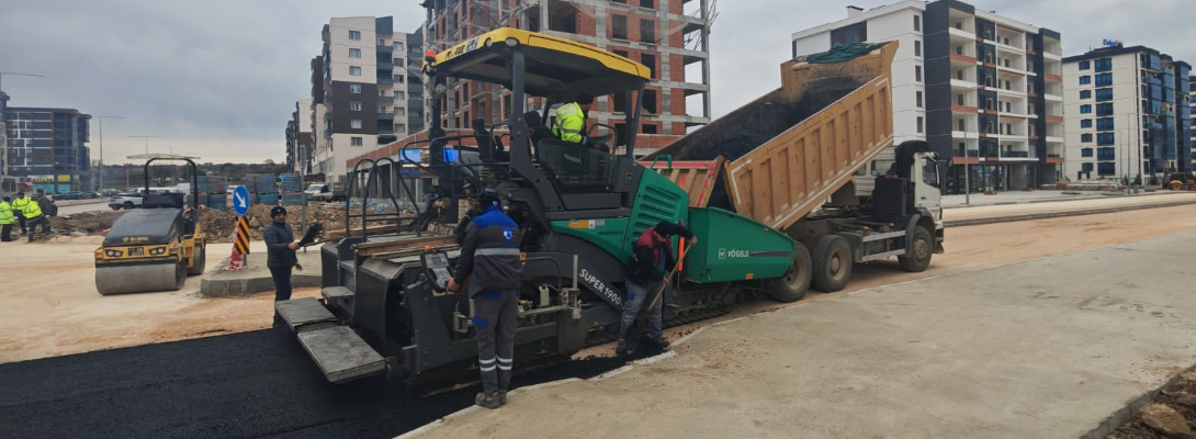 Barış Mahallesi'nde Üstyapı Çalışmaları Devam Ediyor