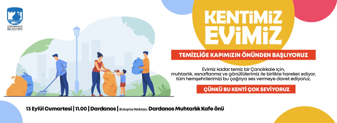 Temizliğe Kapımızın Önünden Başlıyoruz…