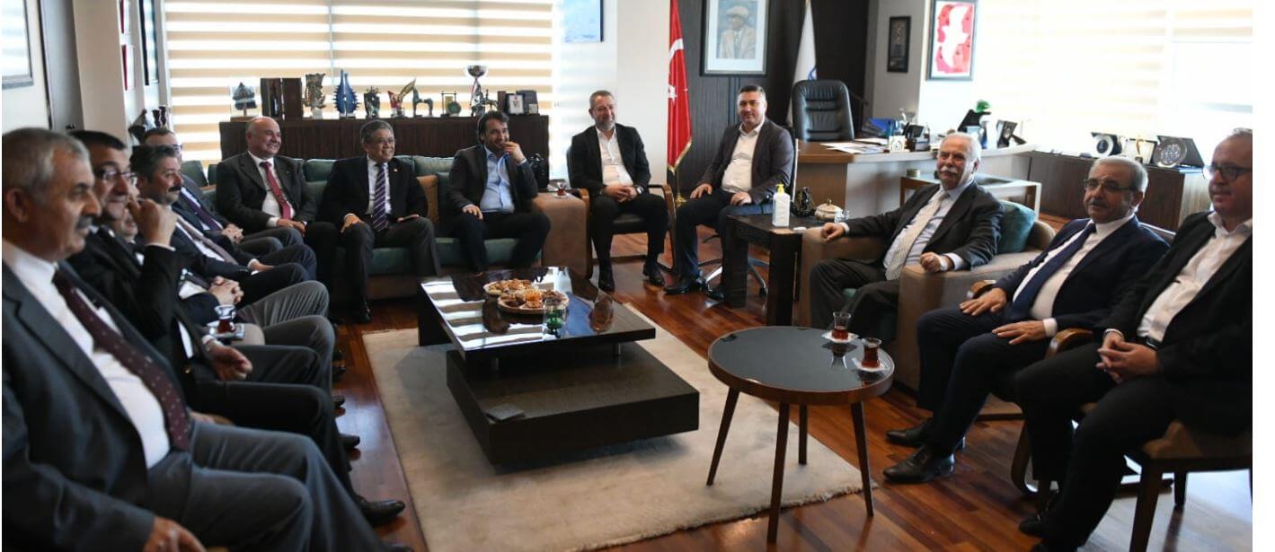 CHP'li İlçe ve Belde Belediye Başkanlarından Başkan Gökhan'a Destek