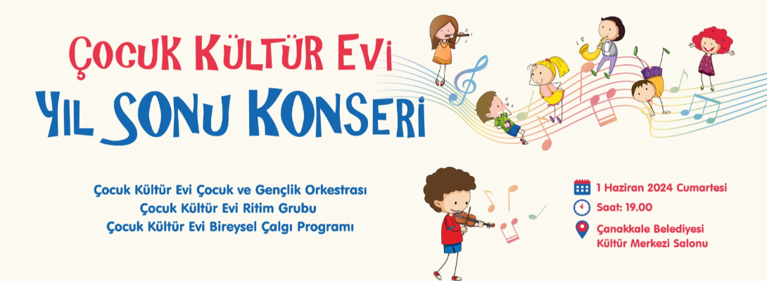 Çocuk Kültür Evi'nden "Yıl Sonu Konseri"