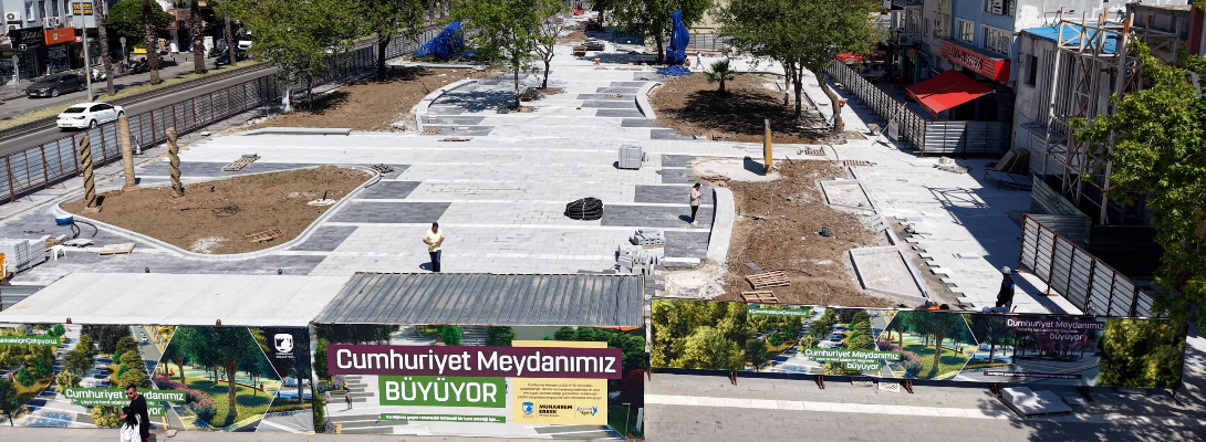 Cumhuriyet Meydanı 2. Etap Düzenleme Çalışmalarında Sona Gelindi