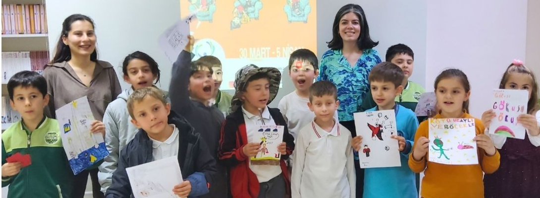 Çocuk Kültür Evi “Kütüphaneler Haftası'nı Neşeyle Kutladı