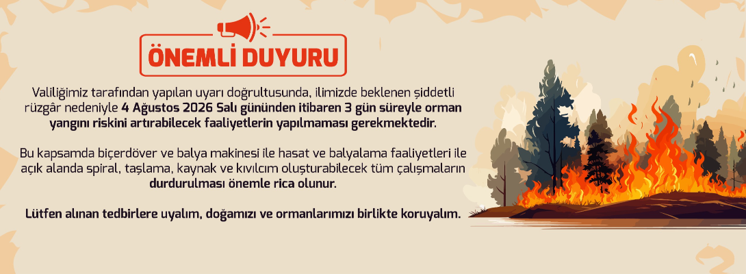 Önemli Duyuru