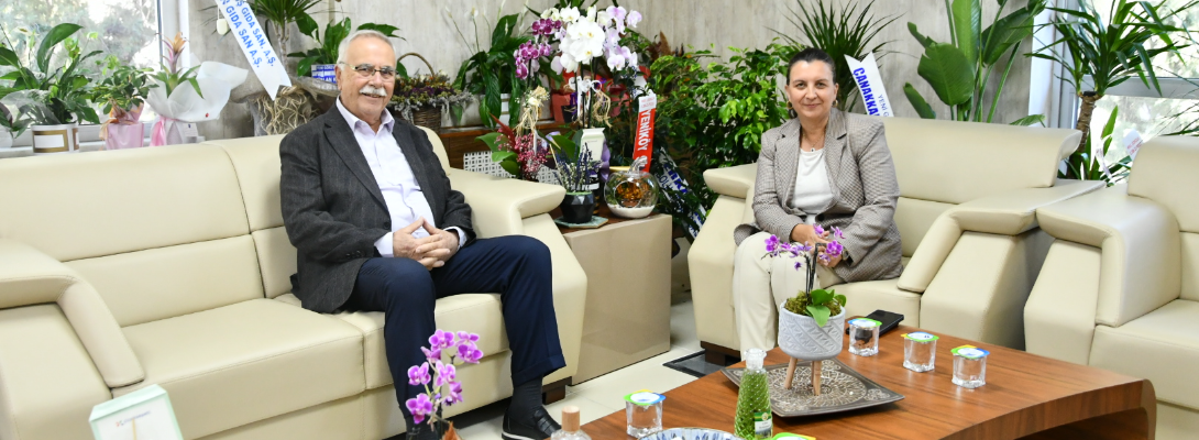 Başkan Gökhan'dan İl Müdürü Türkaslan'a Ziyaret