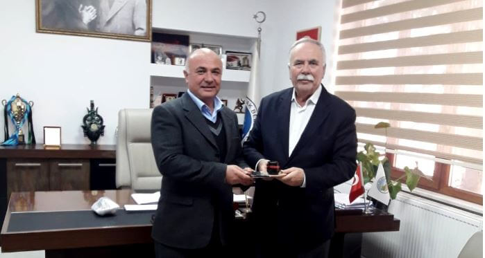 Başkan Gökhan Çardak Belediye Başkanı Semerci'yi Ziyaret Etti