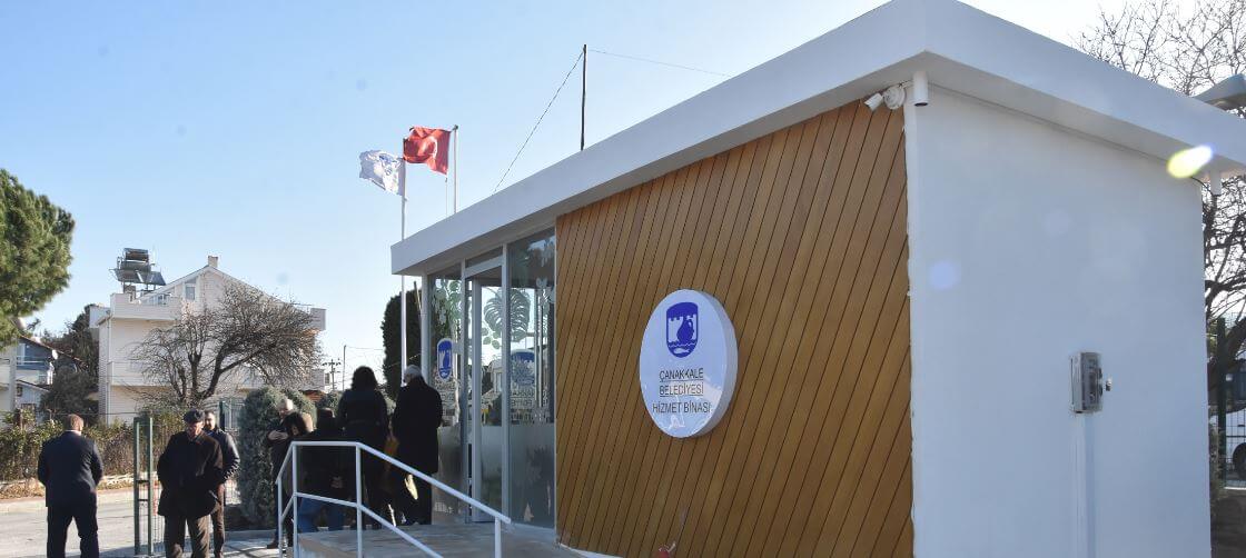 Çanakkale Belediyesi Güzelyalı Hizmet Binası Açıldı