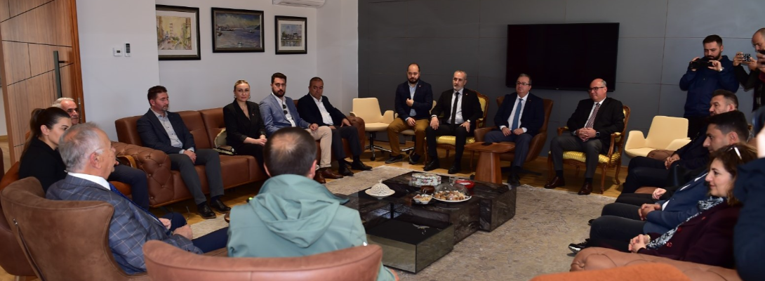 CHP İl Yönetimi'nden Başkan Gökhan'a Ziyaret