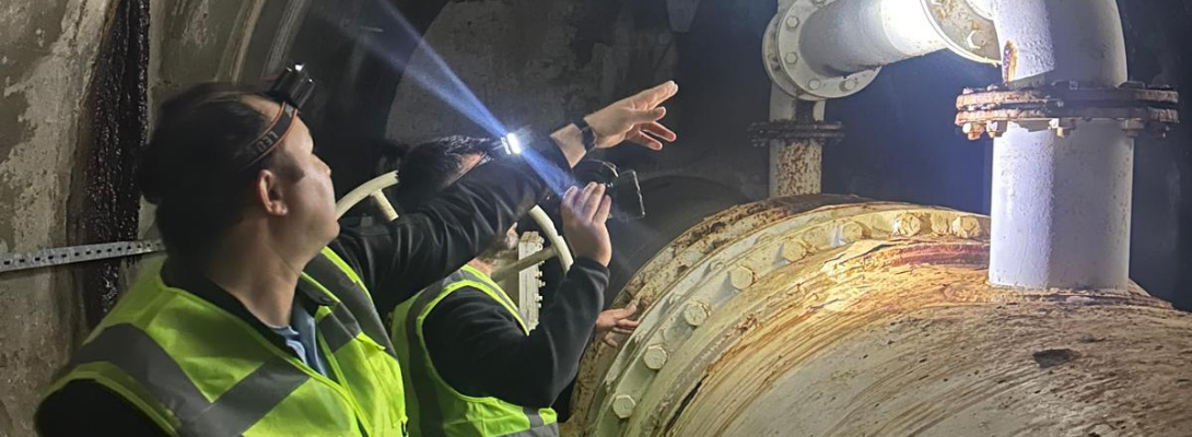 Ekiplerimiz, Atikhisar Barajı Bypass Hattı Çalışmalarını Yerinde İnceledi