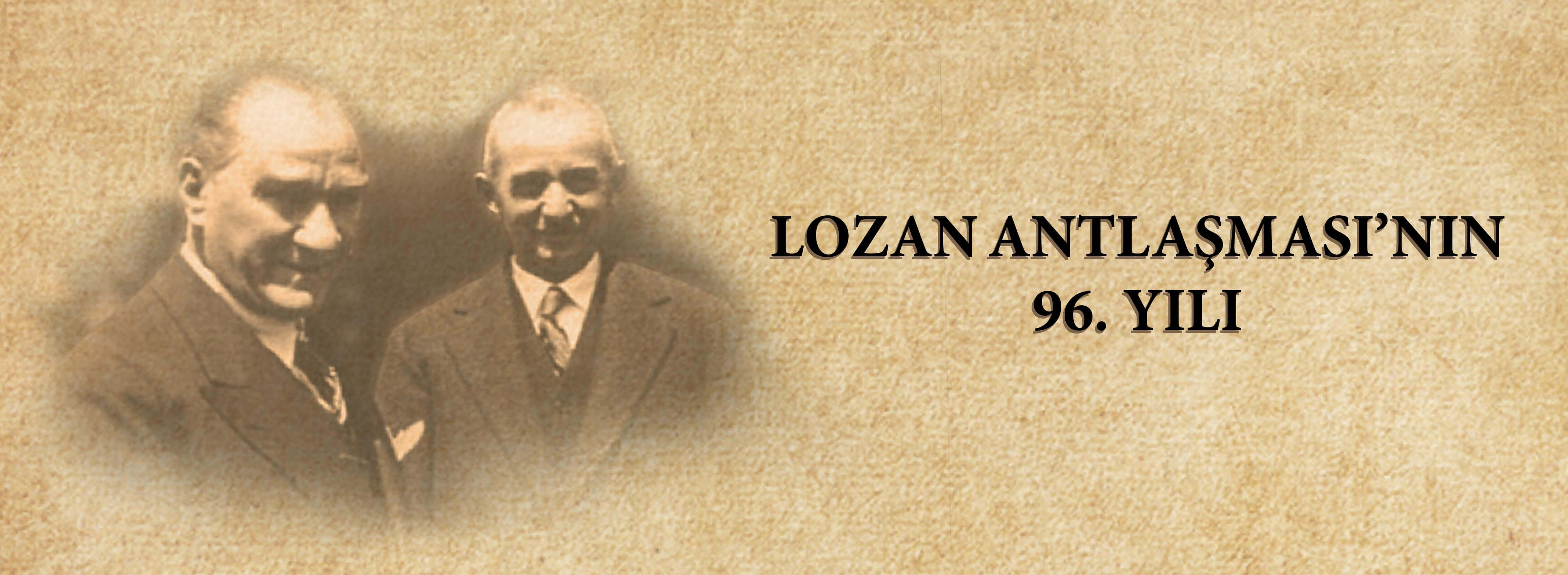 Belediye Başkanı Sayın Ülgür Gökhan'ın 24 Temmuz Lozan Antlaşmasının Yıldönümü Mesajı...