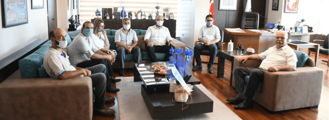 Genel-İş ve Tüm Bel-Sen Şube Yönetimlerinden Başkan Gökhan'a Ziyaret