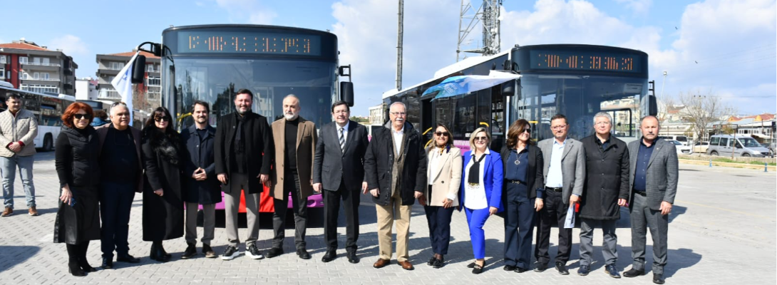 Kent içi Toplu Taşıma Filosuna Yeni Otobüsler Eklendi