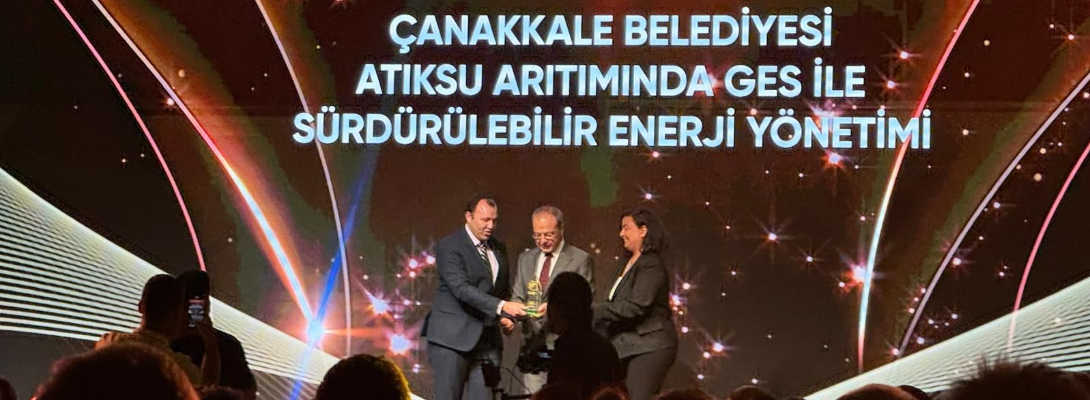 Çanakkale Belediyesine Sürdürülebilirlik Ödülü…