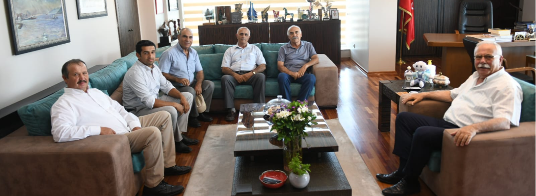 Pir Sultan Abdal Derneği'nden Başkan Gökhan'a Ziyaret