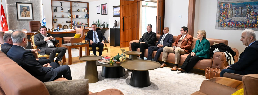 Milletvekili Uz ve İYİ Parti Heyetinden Başkan Erkek'e Ziyaret