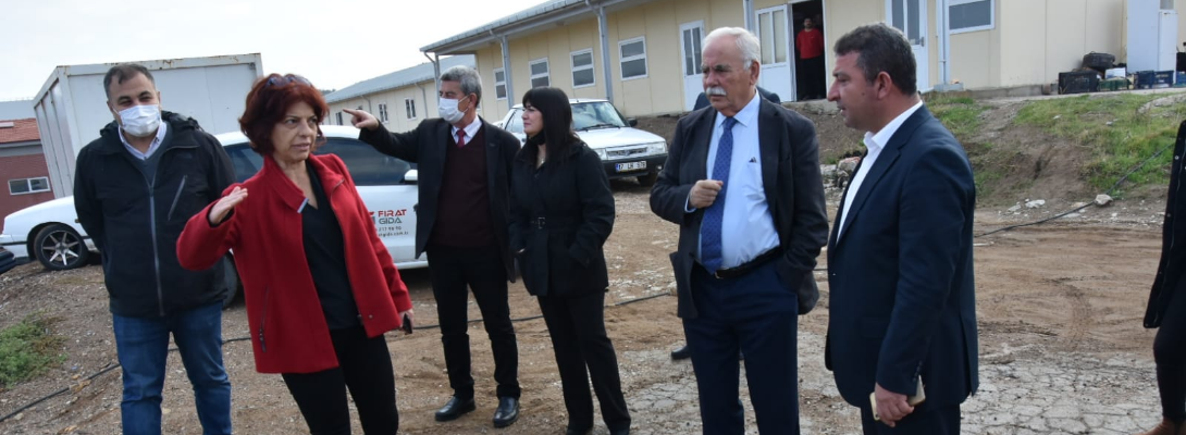 Başkan Gökhan Teknik İnceleme Gezisinde