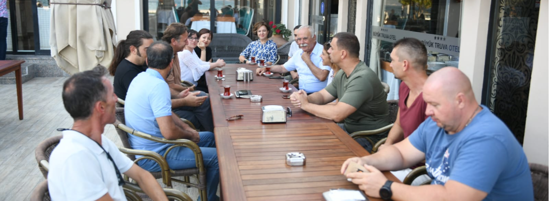 Başkan Gökhan'dan Kardeş Kent Heyetlerine Hoş Geldin Ziyareti