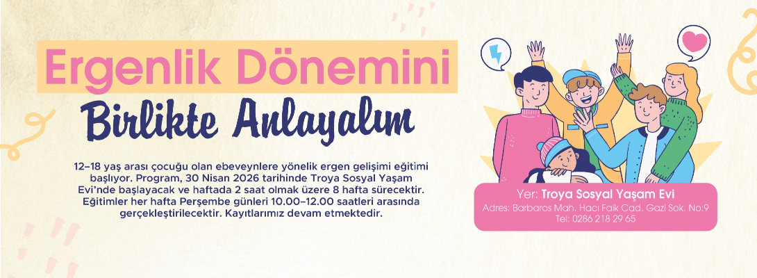 Ergen Gelişimi Eğitimleri Başlıyor