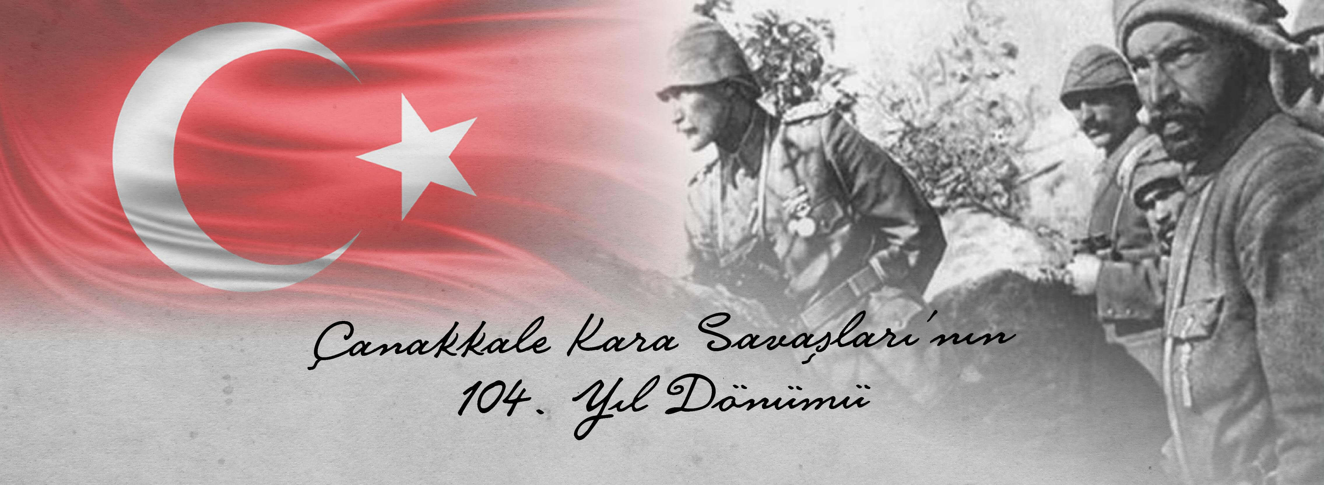 Belediye Başkanı Sayın Ülgür Gökhan'ın Çanakkale Kara Savaşları'nın 104. Yıldönümü Mesajı...