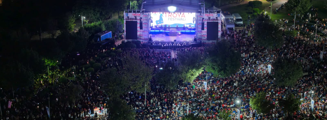 63. Uluslararası Troya Festivali Renkli Etkinliklerle Sona Erdi