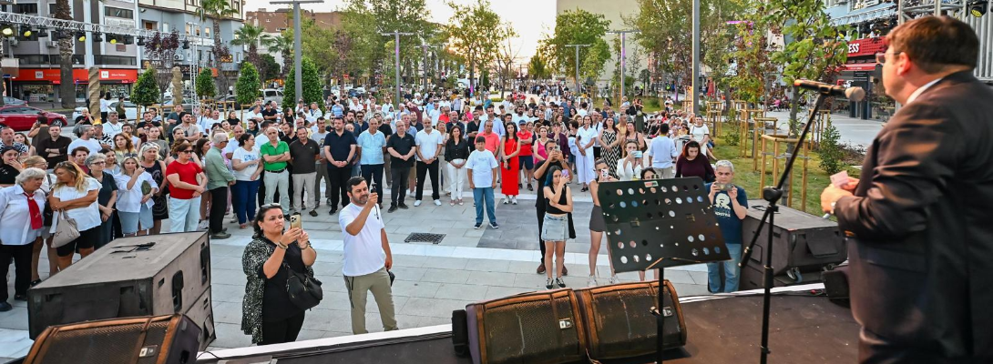 Cumhuriyet Meydanımızın Açılışı Gerçekleştirildi