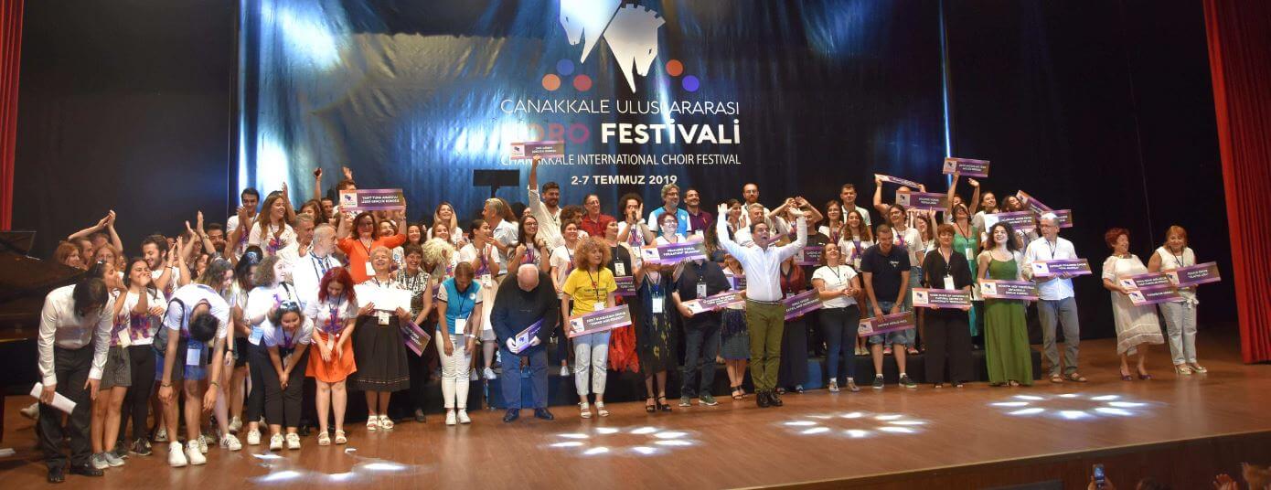 Çanakkale Uluslararası Koro Festivali Açılış Töreni İle Başladı