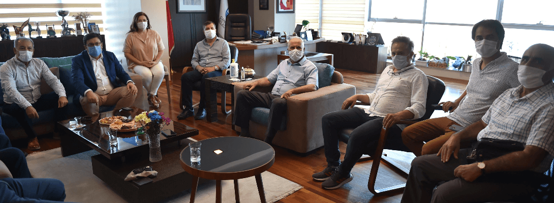 CHP Genel Başkan Yardımcısı Muharrem Erkek'ten Başkan Gökhan'a Ziyaret