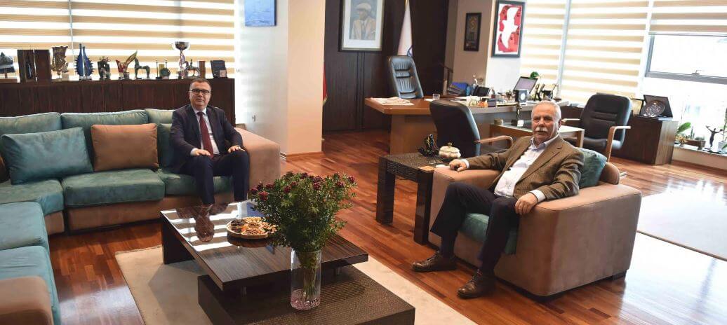 Kepez Belediye Başkanı Arslan'dan, Başkan Gökhan'a Ziyaret
