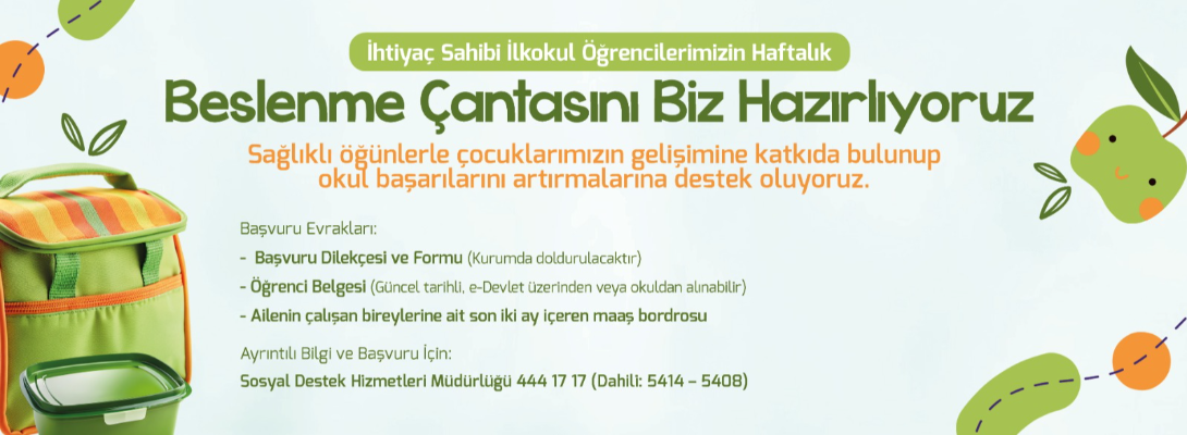 "Beslenme Saati" Uygulaması Başlıyor!